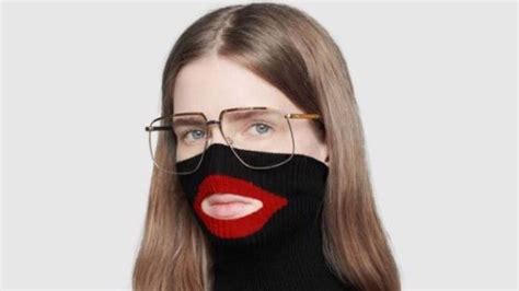 gucci black sweater face|gucci controversy.